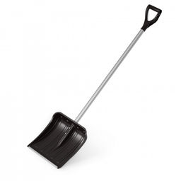 Лопата д/снега "Классика" 375х375мм d32 (с наконечником) (с черенком) М8814