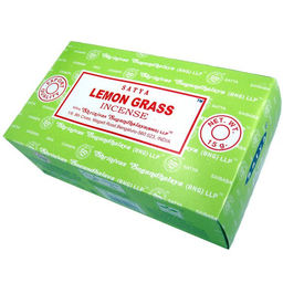 Прямоуг. благовония Lemongrass ЛИМОННИК 15гр. блок 12шт.