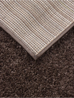 Палас прямоугольный «Фризе Шегги» BROWN, размер 200×300 см, джут