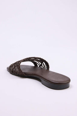 Koyu Kahverengi Kad?n Terlik TAKSS26TE00019