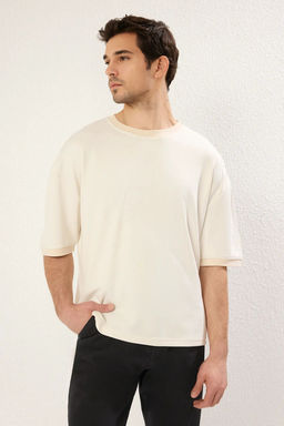 Футболка Trendyolmilla boxy экрю