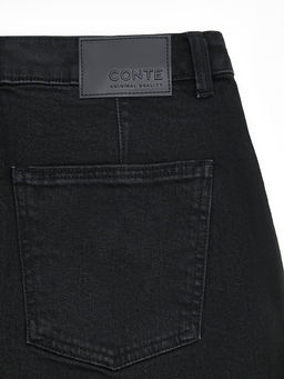 CONTE CON-819 Юбка джинсовая женская washed black - Conte elegant фото 8