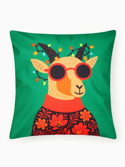 Набор декоративных наволочек «Этель» Cool goat, 40×40 см - 2 шт., велюр