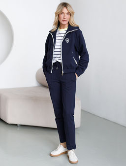 Худи на молнии из петельчатого футера двухнитки с эластаном без начеса