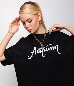 Футболка #КТ4060, чёрный