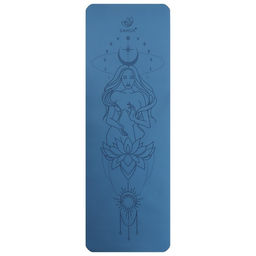 Коврик для фитнеса и йоги Sangh Moon, нескользящий, 183×61×0.6 см, синий