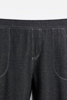 JOGGER TROUSERS WITH CONTRAST TOPSTITCHING - Zara фото 9