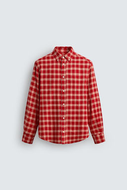 LIMITED EDITION CHECKED SHIRT - Zara фото 9