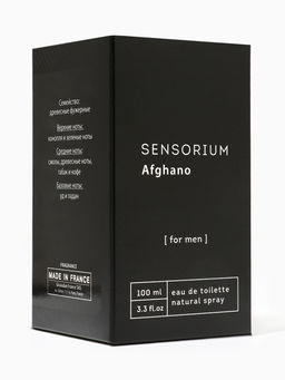 Туалетная вода мужская Sensorium Afghano, 100 мл