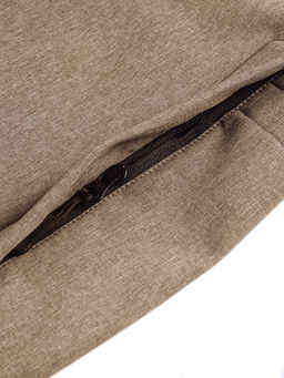 Парка спортивная мужская с капюшоном softshell бежевого цвета 9565B - Mtforce фото 30