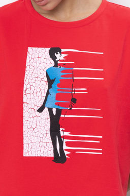 ФУТБОЛКА ЖЕНСКАЯ арт. 5702W-20247.1H-525.1206 - Almando melado фото 9