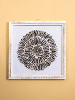 Панно «Композиция из ракушек», 45×3×45 см