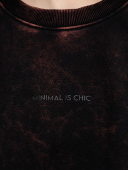 Джемпер женский в черном цвете с оригинальным принтом черная варка +печать 302743 - Mark formelle фото 7