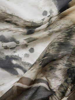 Палантин жен. шелк+шерсть+мод 90х185 BL16-8525-16