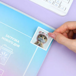 Набор наклеек. Серия "Любимые стикеры" арт. 72133 КОТЫ В ОБРАЗЕ /148х210 мм,