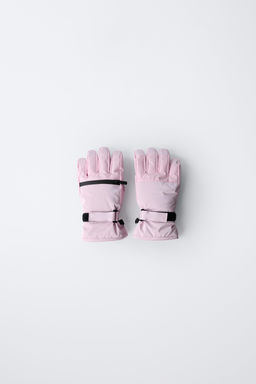 WINDPROOF RUBBERISED GLOVES SKI COLLECTION - Zara фото 10