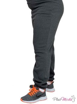 Брюки футер 3х нитка с начесом - Plus moda фото 2