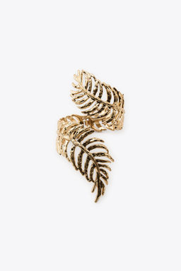 ARECA LEAF TWISTED BANGLE BRACELET