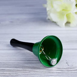 Колокольчик металлический, звонок настольный Funk, 12.5×5 см, микс