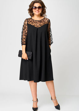 Платье EVA GRANT 7279С черный