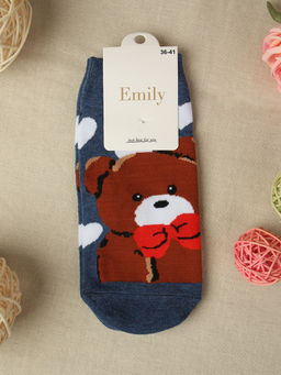 Носки р. 35-40 Медведь короткие / L813 /уп 10/1200/ ОДНА ПАРА/ МАРКА - Галеонтрейд фото 2