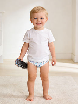 Трусы для мальчика белые футбол