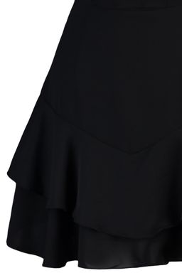 Siyah A-Kesim Balen Detayl? Dokuma K?sa Abiye Gece Mezuniyet Elbisesi TPRSS22EL00065