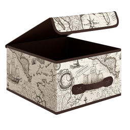 VAL EX-BOX-LS Короб стеллажный с крышкой, малый, 28*30*16 см, EXPEDITION, шт