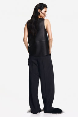 Pantalon sastre en mezcla de lana - H&m фото 3