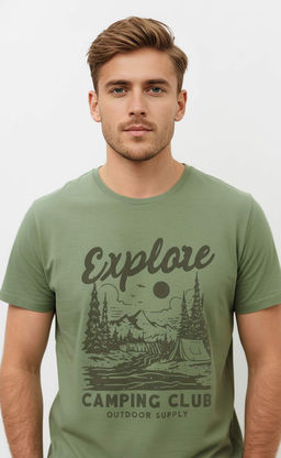 Футболка F611-06-927 green - Fine joyce фото 2