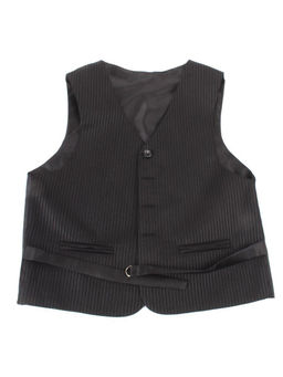 B-4 DK. GRAY Костюм тройка школьный для мальчика (65% шерсть, 35% хлопок)