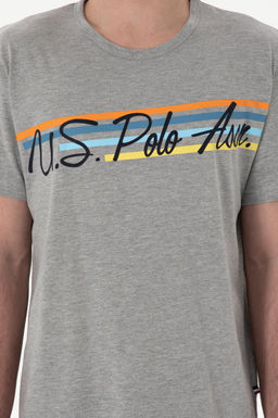 Erkek Bisiklet Yaka Gri Melanj Pijama Tak_m_ Sepette S_rpriz _ndirim - U.s. polo assn фото 6