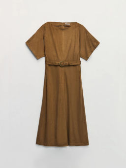 Платье миди с поясом / Zarina