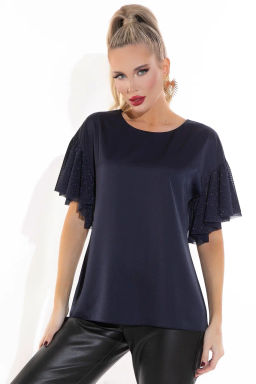 Блузон Тая (синий)