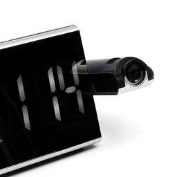 Часы электронные настольные, USB, календарь, будильник, с проекцией, белая индикация