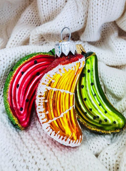 Елочное украшение Долька Апельсина Ф96/1