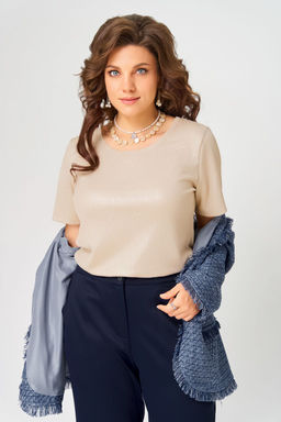 Костюм FITA 4056 бежево-синий