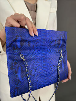 Клатч женский из кожи питона - Sefaro фото 5