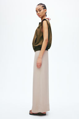 Pantal?n amplio con cord?n de ajuste - H&m фото 4
