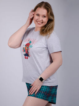 Пижама "Маруся" шорты, трикотаж