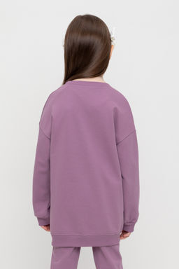 Crockid _ КР 302552/насыщенный виноград к525 джемпер для дев  фото 4