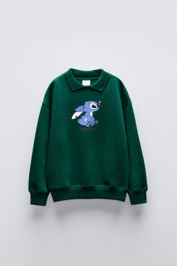 STITCH & ANGEL  DISNEY POLO SWEATSHIRT - Zara фото 2
