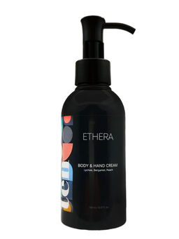 ETHERA Парфюмированный крем для кожи рук и тела / Lychee, Bergamot, Peach, 150 мл