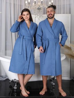 ХАЛАТ ДОМАШНИЙ ШАЛЬ БОХО ВШБ-НЕБ-ГОЛ-503