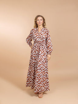 Платье (хлопок) №25-249-1 - Ганг фото 2