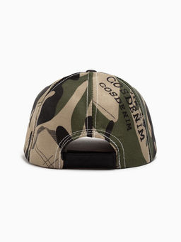 Кепка для мальчика MINAKU Камуфляж, бежево-чёрная, размер 50-52 (3-5 лет)  фото 4