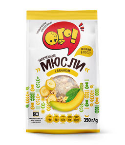 Ого.Мюсли запеч с бананом 350г