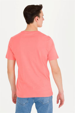 U. S. Polo Assn Мужская базовая футболка с круглым вырезом Salmon - U.s. polo assn фото 11