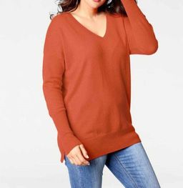 Пуловер, мандериновый - Patrizia dini фото 7