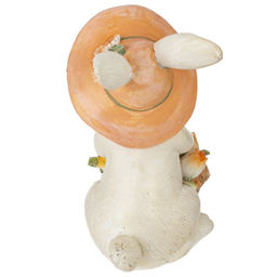 Фигурка декоративная "Заяц с корзиной", L5,5 W8 H10 см